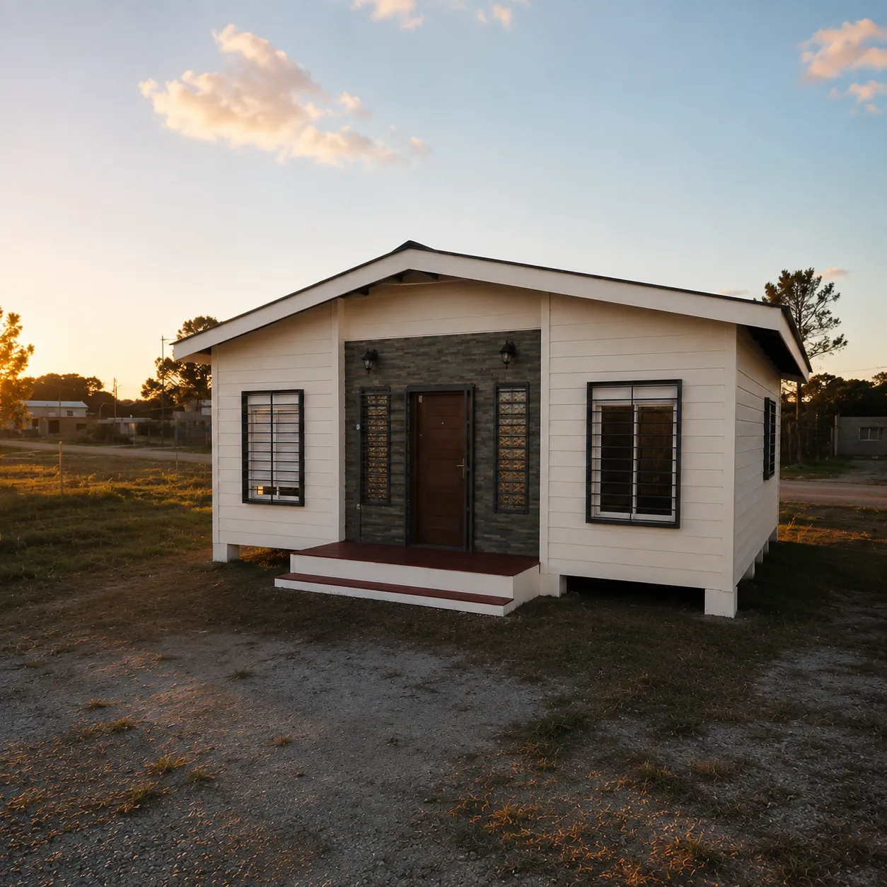 Cabaña Container 48 m² — Casa contenedor de 1 dormitorio en Uruguay