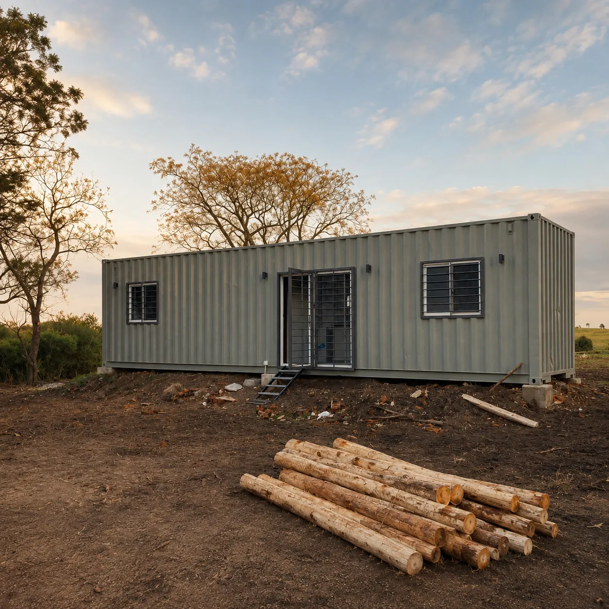 Casa Contenedor 40 Pies — 1 Dormitorio — imagen 1
