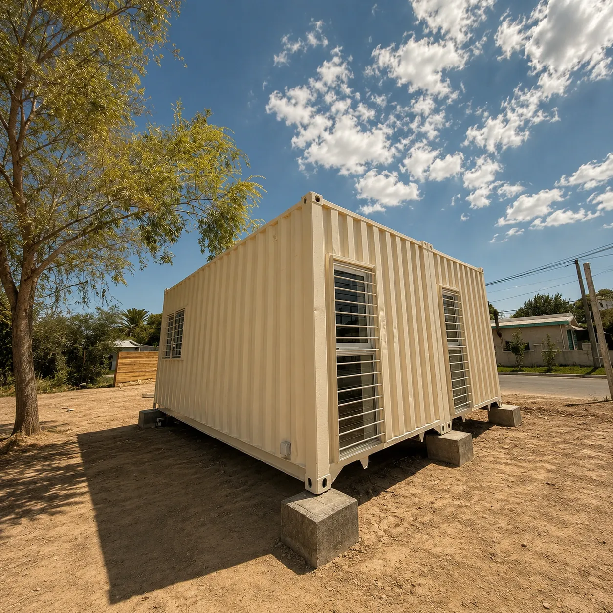 Casa Container 45 m² — Casa contenedor de 1 dormitorio en Uruguay