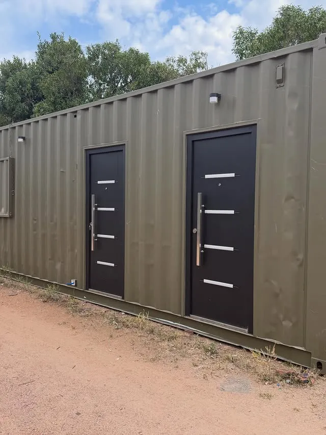 Casa Container con Galería — contenedor habitable en Uruguay