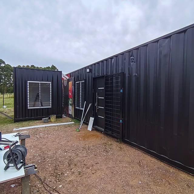 Casa Container Interior Moderno — imagen 1